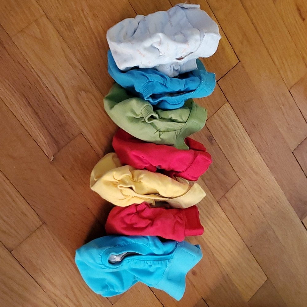Gdiaper set (size small) and one NB size lot